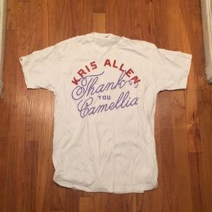 Medium Kris Allen Thank You Camelia merchandise